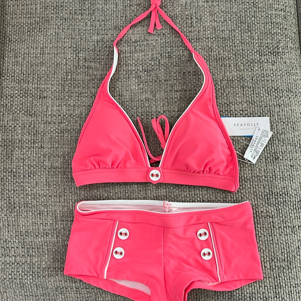 Seafolly Australia Bikini US size 4, NWT